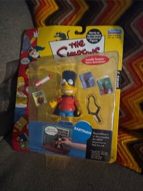 MINT & SEALED! The Simpsons Bartman Series 3 - World of Springfield Playmates